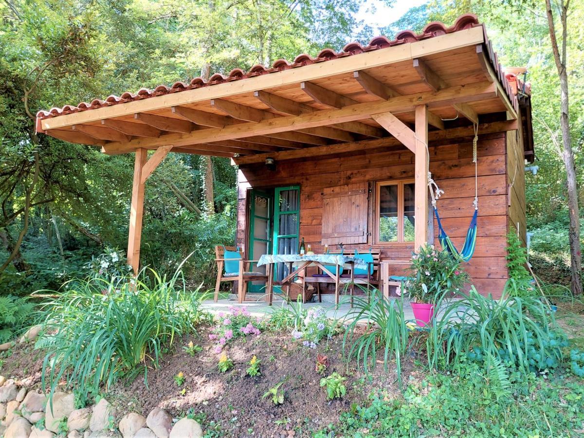 Cabane Dans Les Bois Avec Vue Sur Les Pyrenees Saint-Laurent-de-Neste Exterior foto