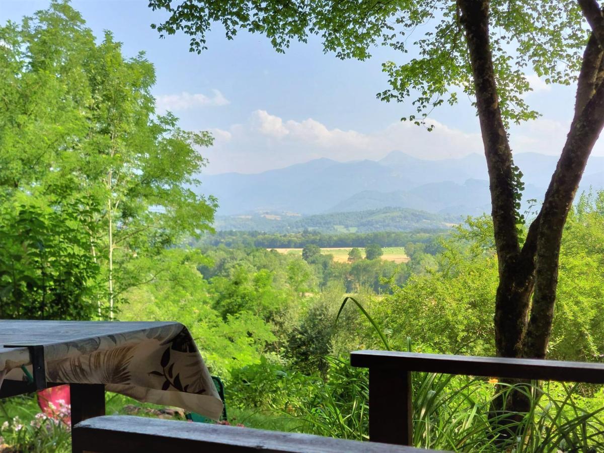 Cabane Dans Les Bois Avec Vue Sur Les Pyrenees Saint-Laurent-de-Neste Exterior foto